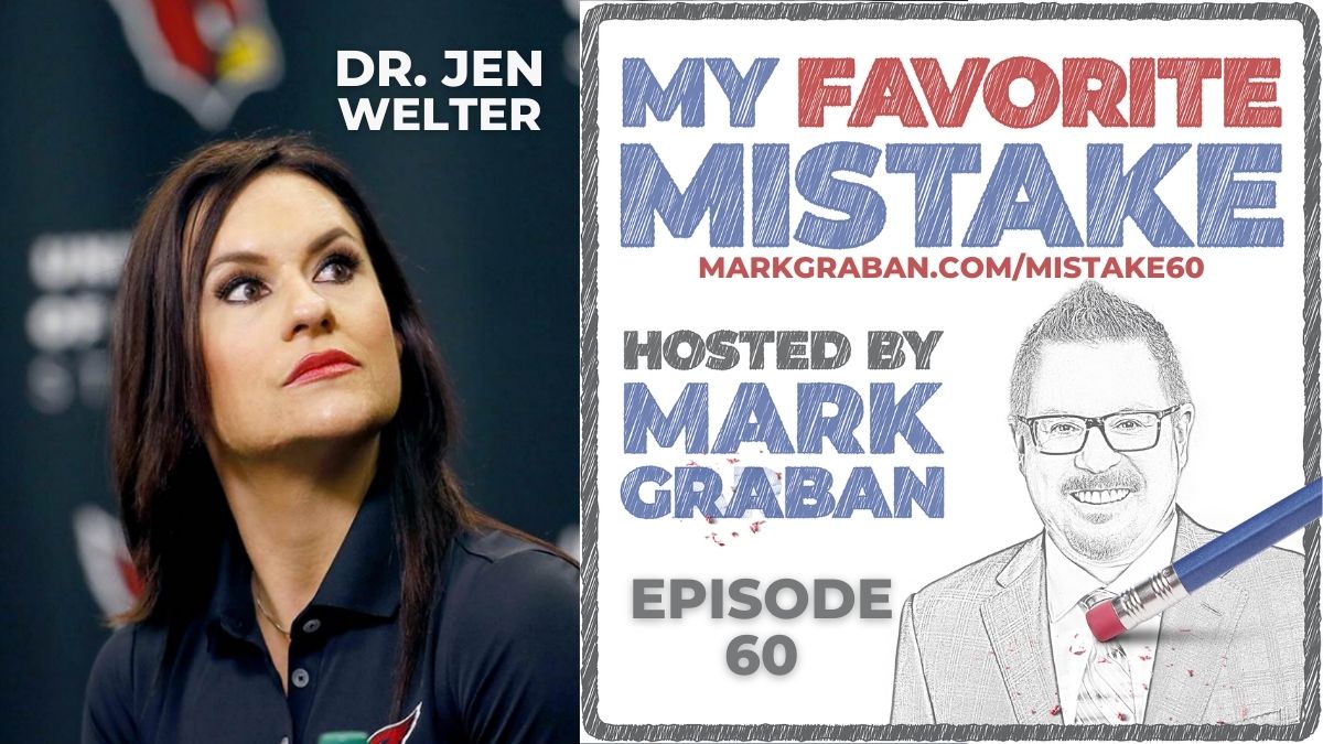 A New NFL Assistant Coach’s Many Mistakes: Dr. Jen Welter