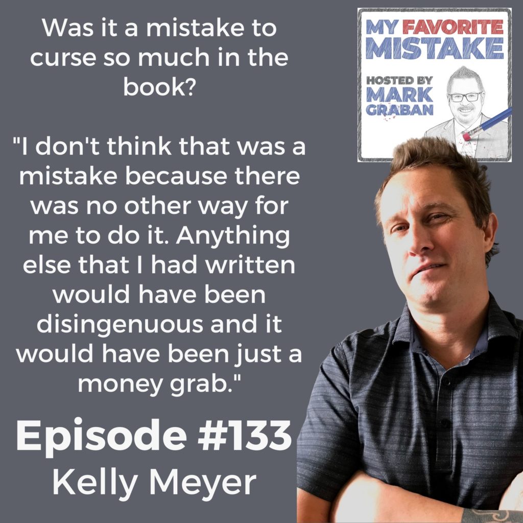 Was it a mistake to curse so much in the book?"I don't think that was a mistake because there was no other way for me to do it. Anything else that I had written would have been disingenuous and it would have been just a money grab."