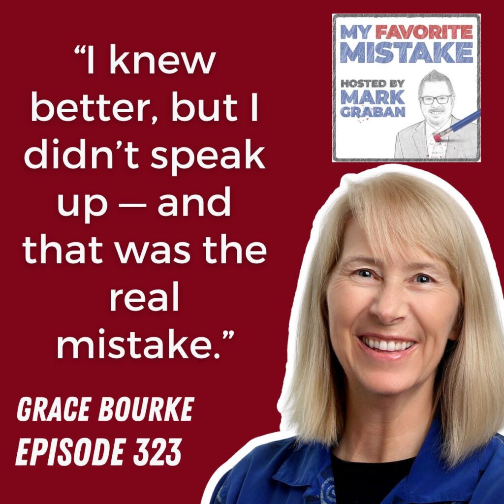 “I knew better, but I didn’t speak up — and that was the real mistake.”
grace bourke