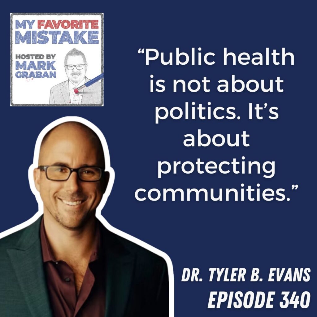 “Public health is not about politics. It’s about protecting communities.”
Dr. Tyler b. evans