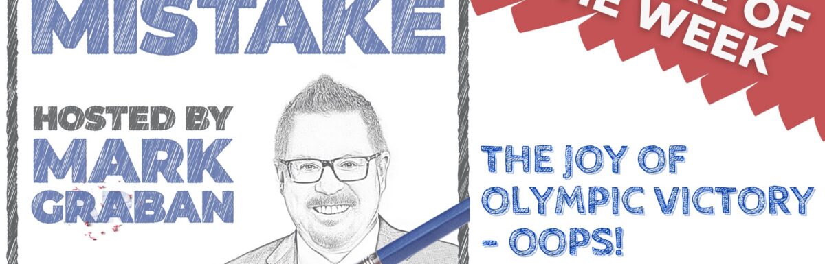 Olympic gold medal with broken ribbon after celebration at Winter Olympics