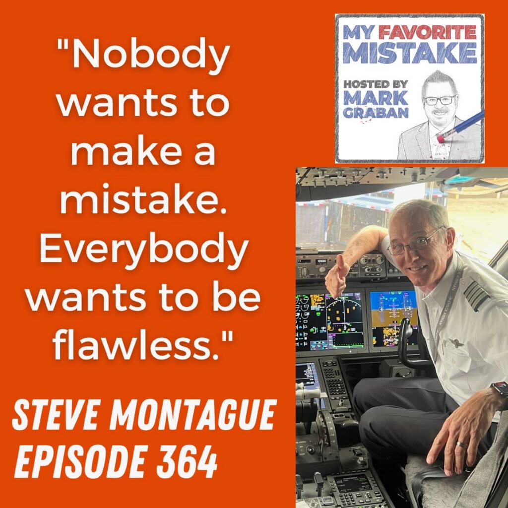 "Nobody wants to make a mistake. Everybody wants to be flawless."
steve montague